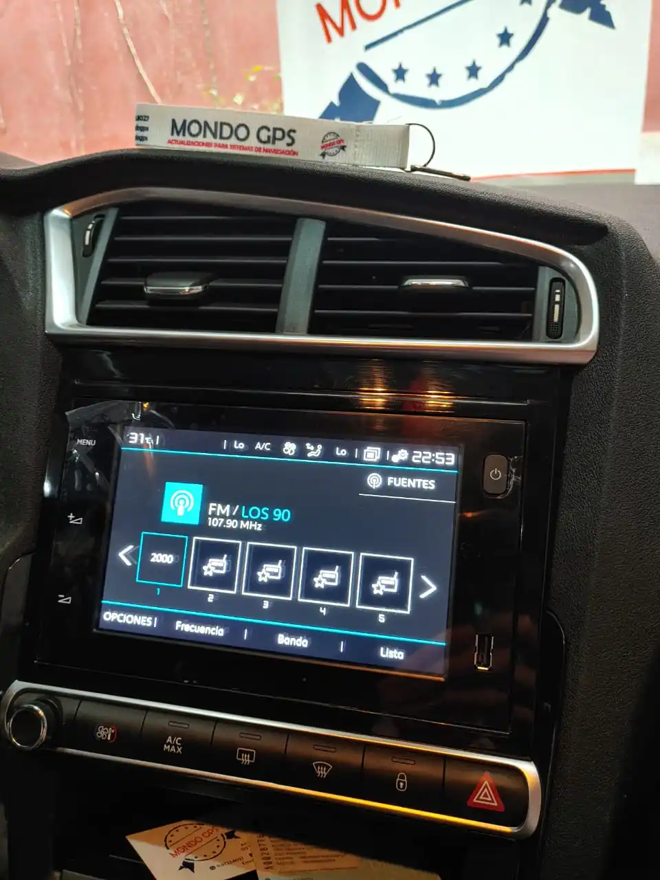 Стекло для сенсорного экрана PEUGEOT 208 2008 Citroen C4 10 шт. 7-дюймовый дигитайзер