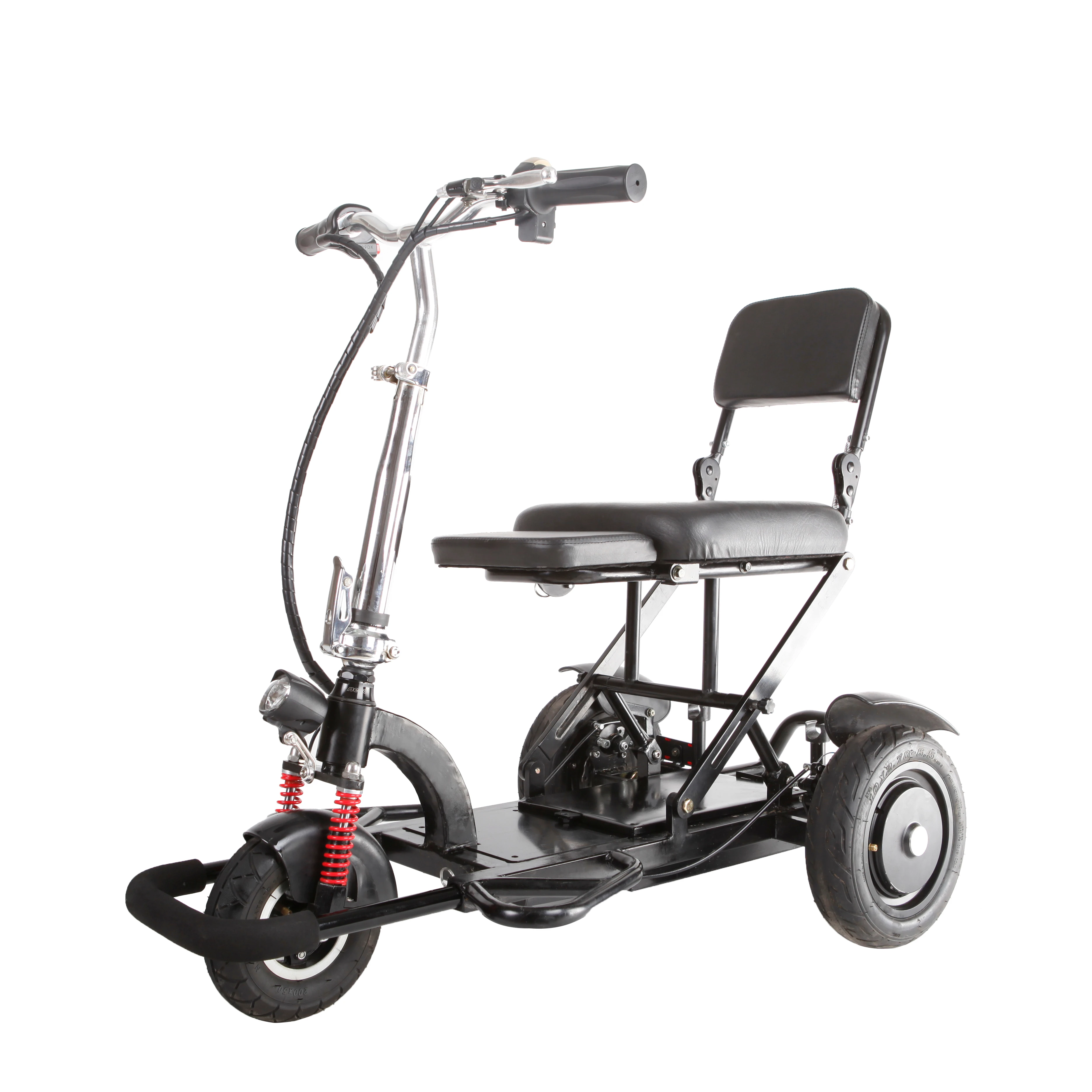 

elderly mobility disability adult safty electric 3 wheel scooters foldable for old people/disabled