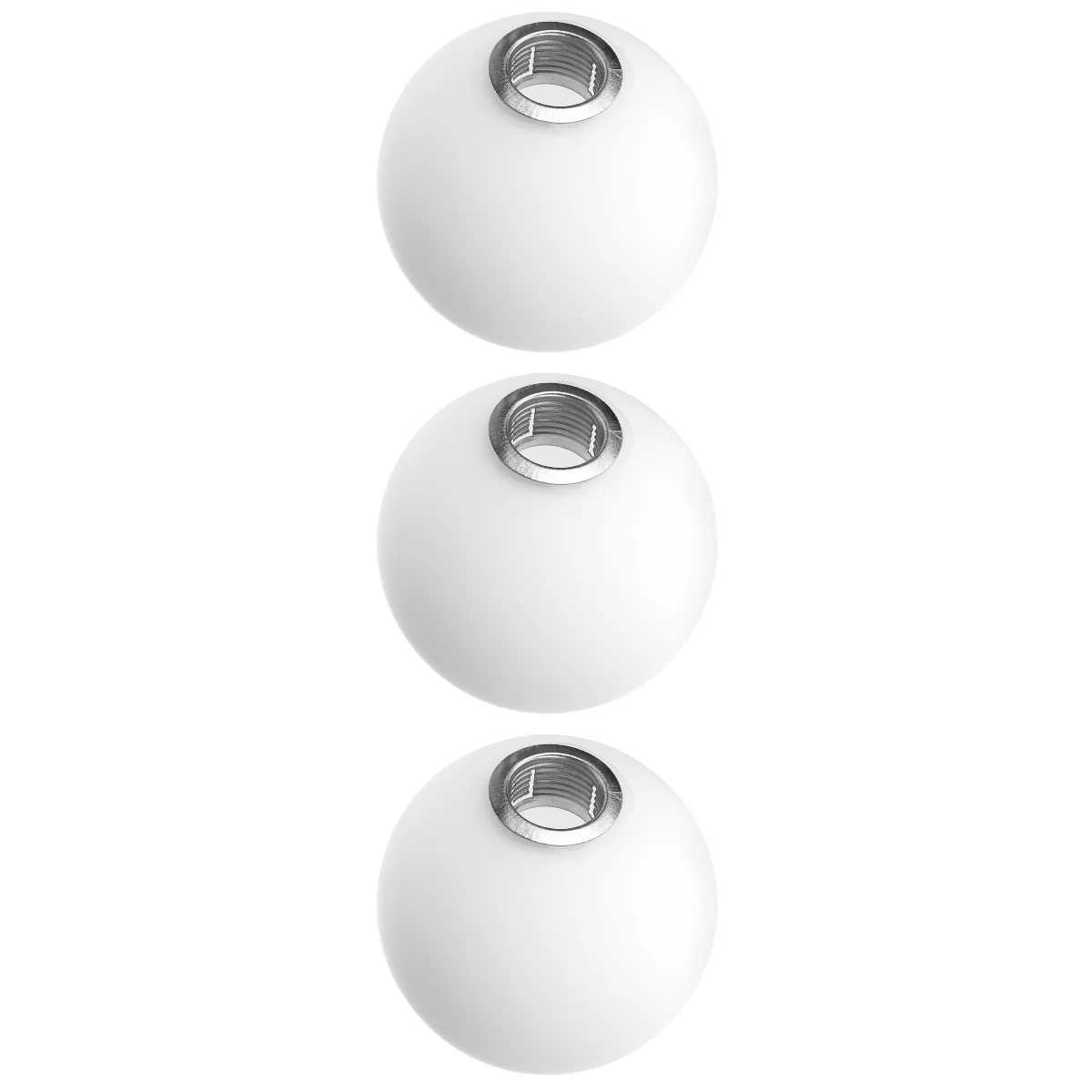 

3 Pack Glass Globe Lampshade Pendant Ceiling Fan Light Fittings Cover Chandelier Replacement