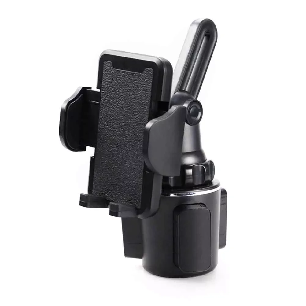 

Interior Accessory Adjustable Stand Mounting Cup Cradle Phone Holder With Base Gooseneck GPS Bracket Cell Phones Car Mount
