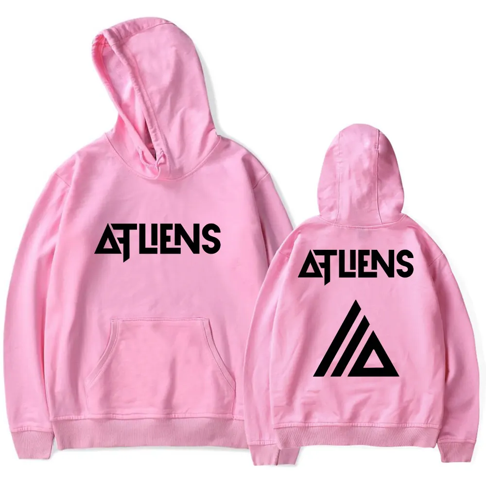 ATLiens Space Cathedral Tour с капюшоном EDC Lost Lands толстовка и карманом на шнурке для