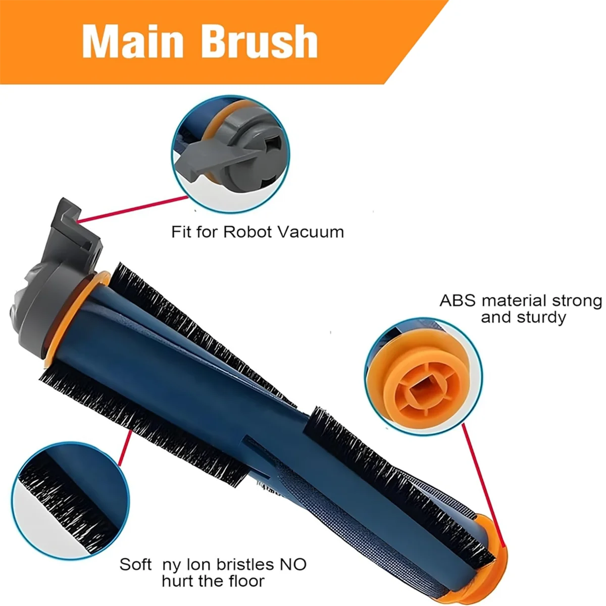 Для Shark AV2310AE/RV2310AE матричный робот-пылесос запасные части основная боковая щетка