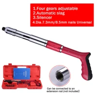 4gear adjusted steel nail gun wire slot fixed rivet tool concrete wall anchor wire slotting device decoration silencer rivet gun