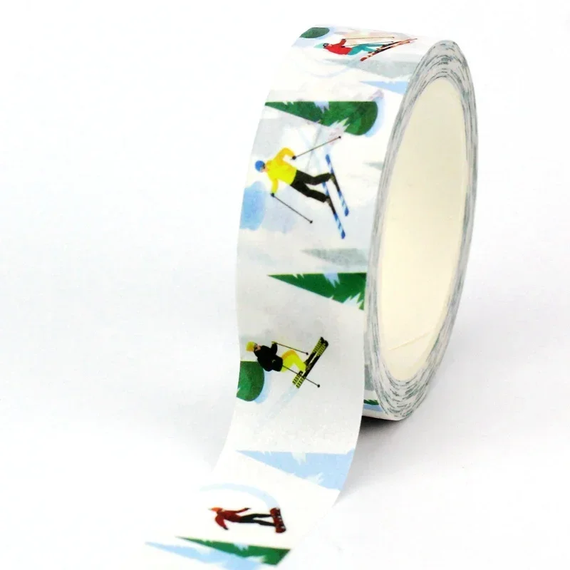 

Декоративная зимняя васи-лента GREATHOPE WASHI TAPE 10 м