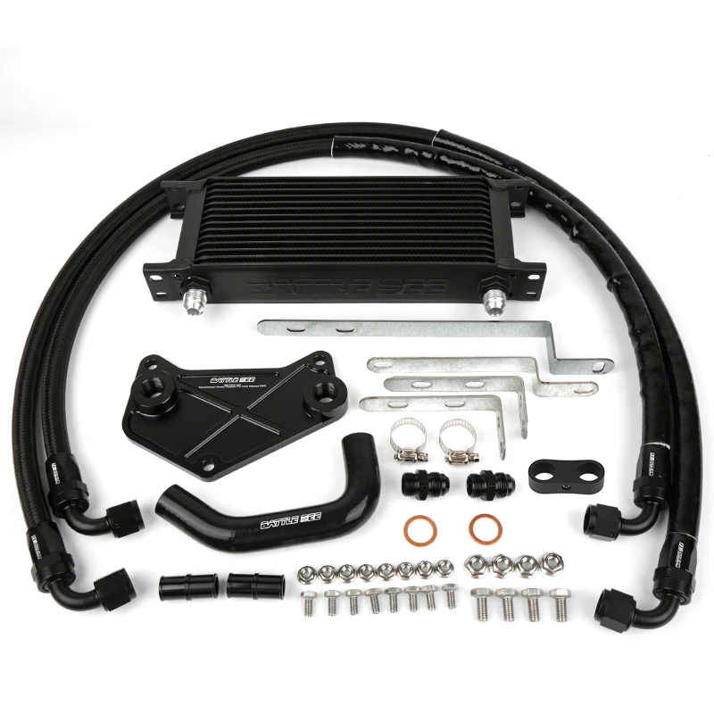 

Battle Bee Gearbox Transmission Oil Cooler Kit For Volkswagen Audi VAG DQ250 6 Speed DSG Cooling Adapter Base Plate Sandwich