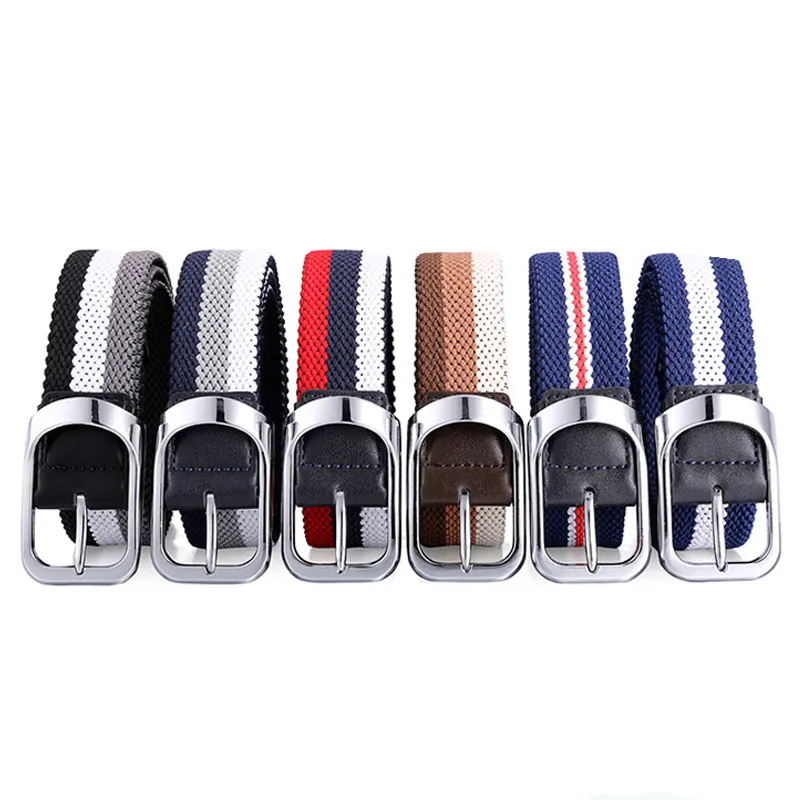 

Tactical Hunting Canvas Belt Men High-quality Business Nylon Weaving Pin Buckle Girdle Outdoor Sports Fashion Youth Waistband