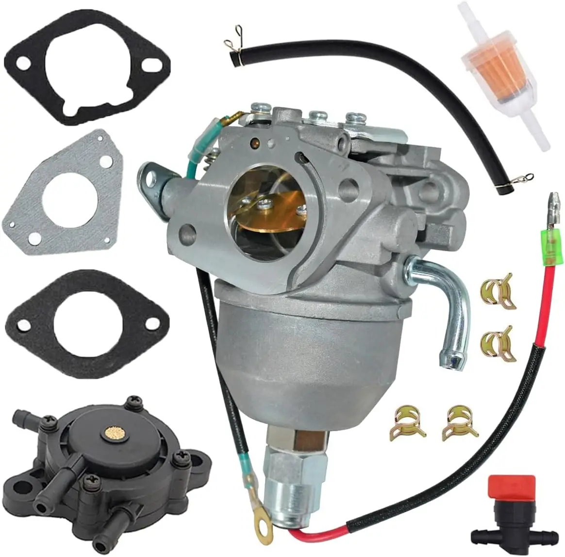 Фото Карбюратор для Kohler CV18S CV20S CV22S CV725 SV710 SV715 SV720 32 853 05-S, 32 853 07-S, 32 853 11-S с топливным насосом №1