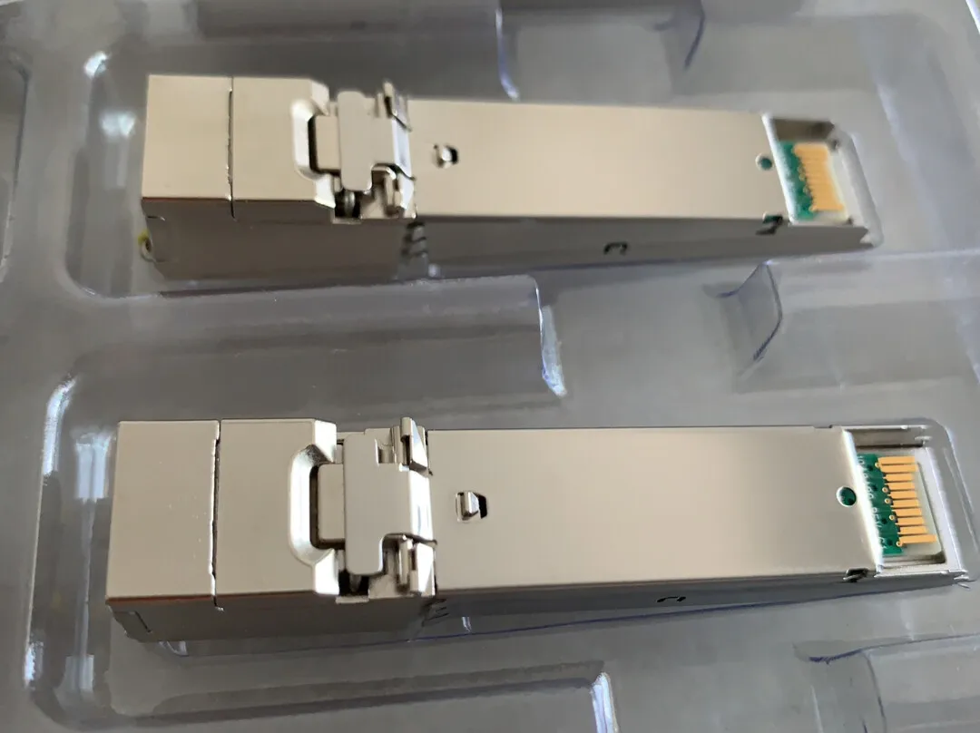 finisar FCLF8521P2BTL RJ45 1000Base-T 850 нм SFP Gigabit Ethernet/модуль Rj45/оптический интерфейс Оптический