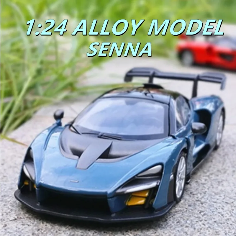 

1:24 Mclaren Senna Alloy Sports Car Model Diecast Metal Toy Vehicles Supercar Car Model High Simulation Collection Kids Toy Gift