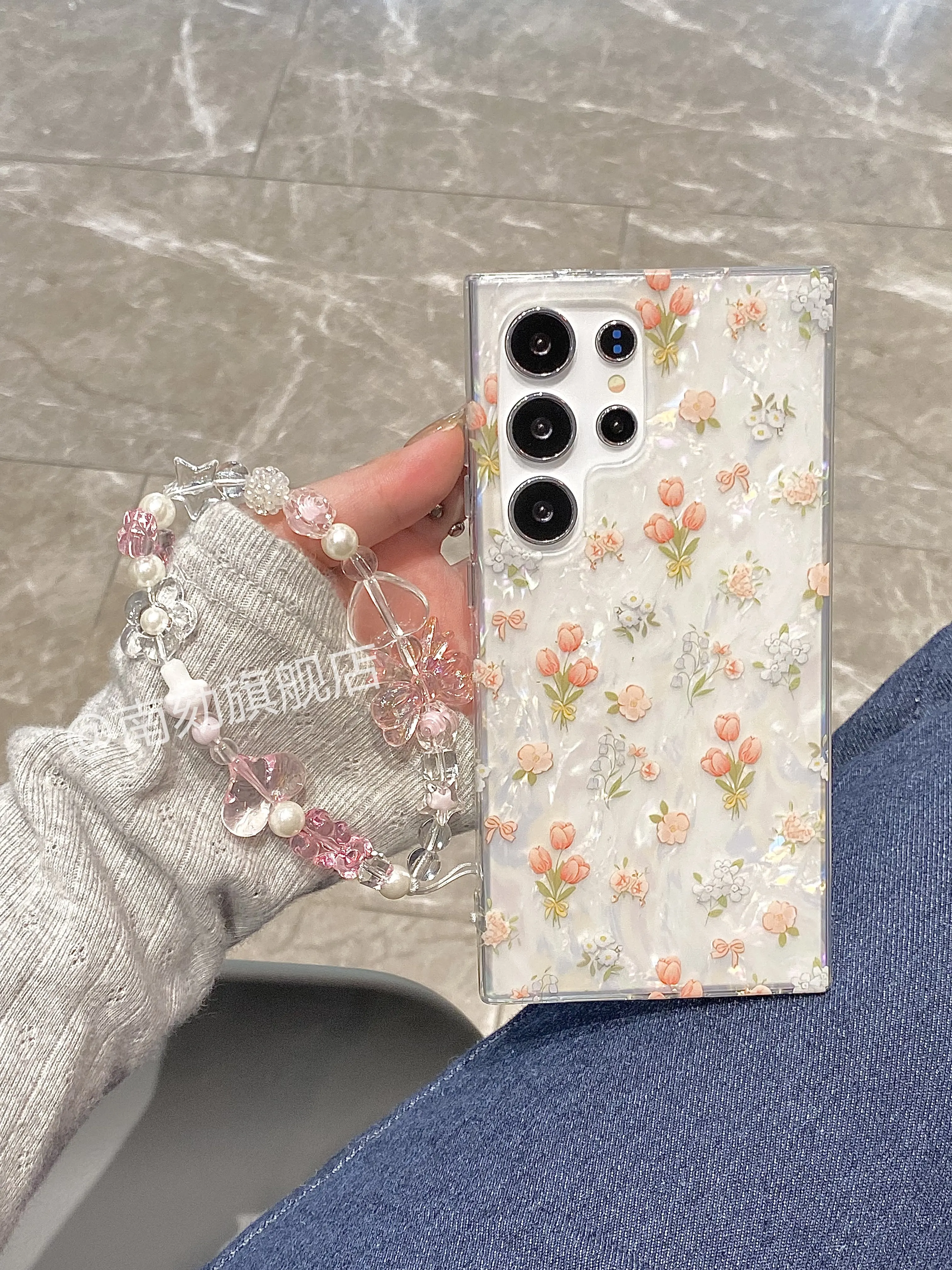 Suitable for Samsung S24ultra Phone Case Is S23u Girl S22 plus Ten A52s2fe Note20a54a53 Elegant Socialite Women's Korean St... |