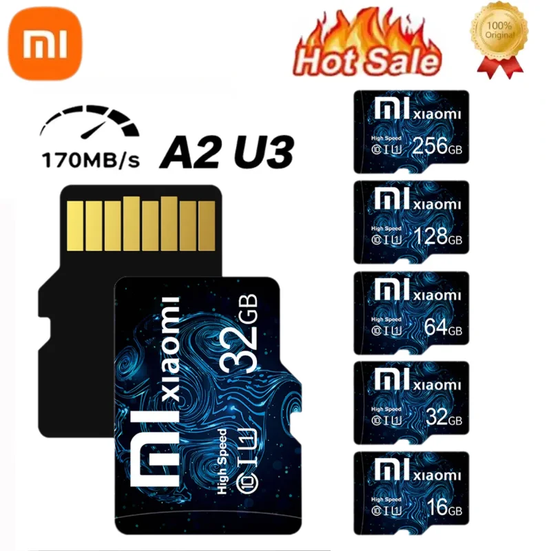 Оригинальная SD-карта Xiaomi Micro TF 1 ТБ 2 класс 10 высокоскоростная запись