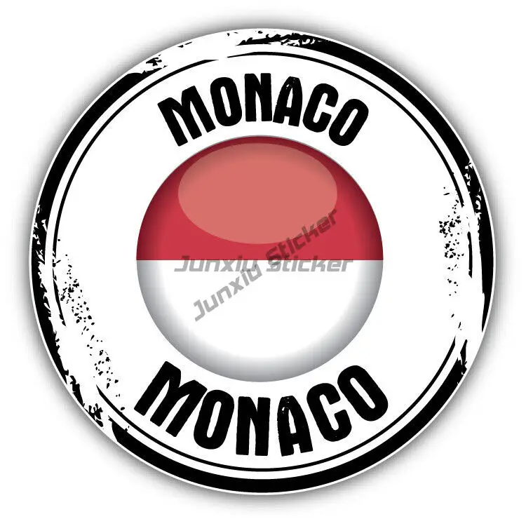 Наклейки на бампер автомобиля Я люблю Монте-Карло Монако