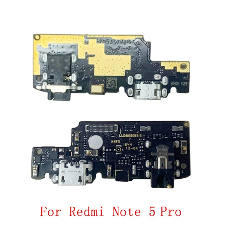 USB-разъем для зарядного порта гибкий кабель Redmi Note 5 Pro 6 запасные части