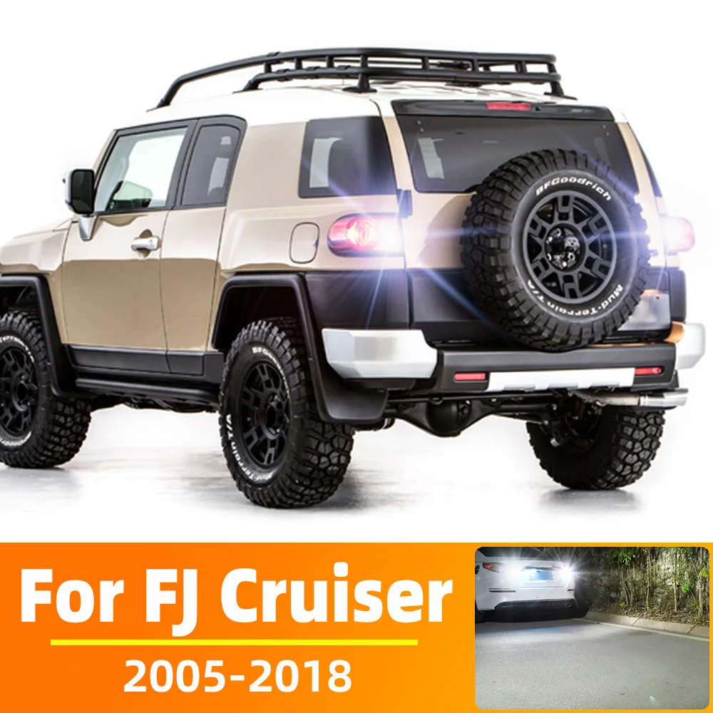 

2pcs LED Reverse Light For Toyota FJ Cruiser Accessories 2005-2018 2011 2012 2013 2014 2015 2016 2017 2018 Backup Back Up Lamp