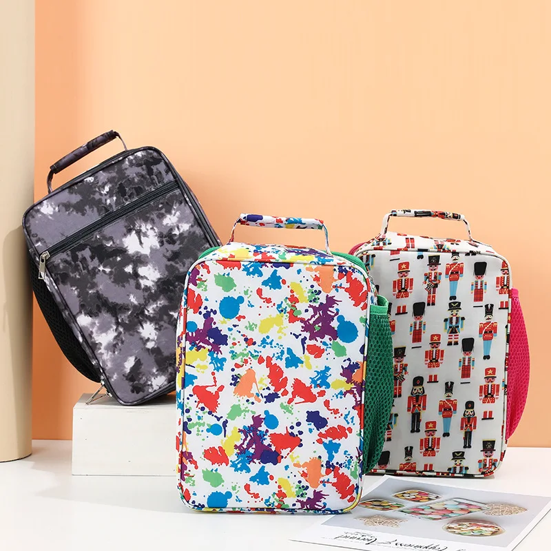 

Женская изолированная сумка для ланча, милая, Bento, принесет блюда, термосумки, напитки, фруктовые закуски, сохраняющие свежесть, сумка для хр...