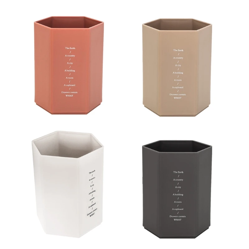 

Practical PP Pen Organizer Holder Anti-rust Anti-slip Pen Holder Eco-friendly Home/Office/School Stationery Supplies