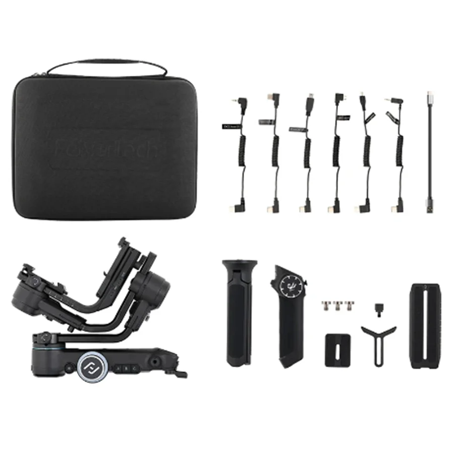 3-осевой шарнирный стабилизатор FeiyuTech Feiyu SCORP Pro со съемным дистанционным OLED