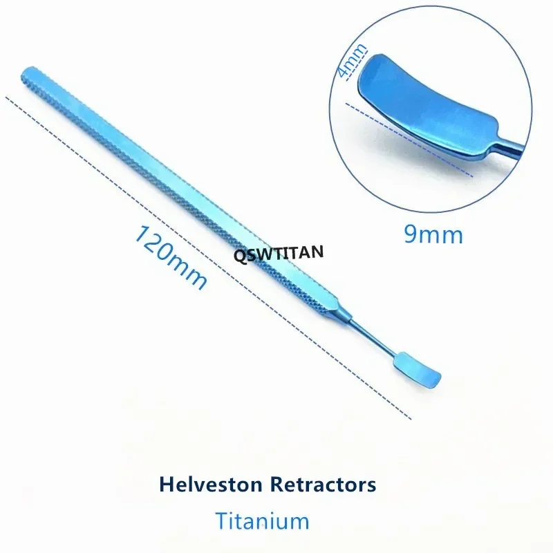Фото Титановые ретракторы Helveston, инструмент для открывания глаз 7 мм/9 мм, офтальмологические инструменты №5