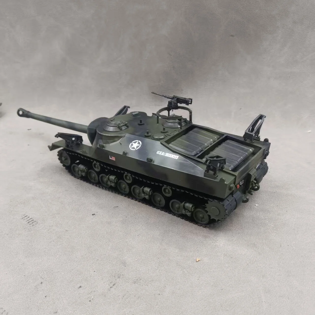 Фото Американский сверхтяжелый танк T28 (переименованный в T95) масштаба 1/35, готовая модель с ручной росписью, декоративное украшение, напечатанное на 3D-принтере. №3