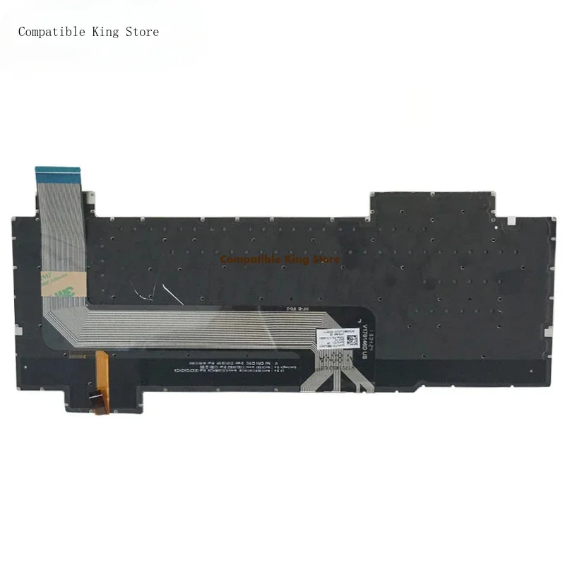 Фото Новая клавиатура L+New для замены оригинальной для Asus ROG Strix GL503 GL503V GL503VD GL503VS GL503VM GL503GE Series с подсветкой, черная, US-раскладка №3