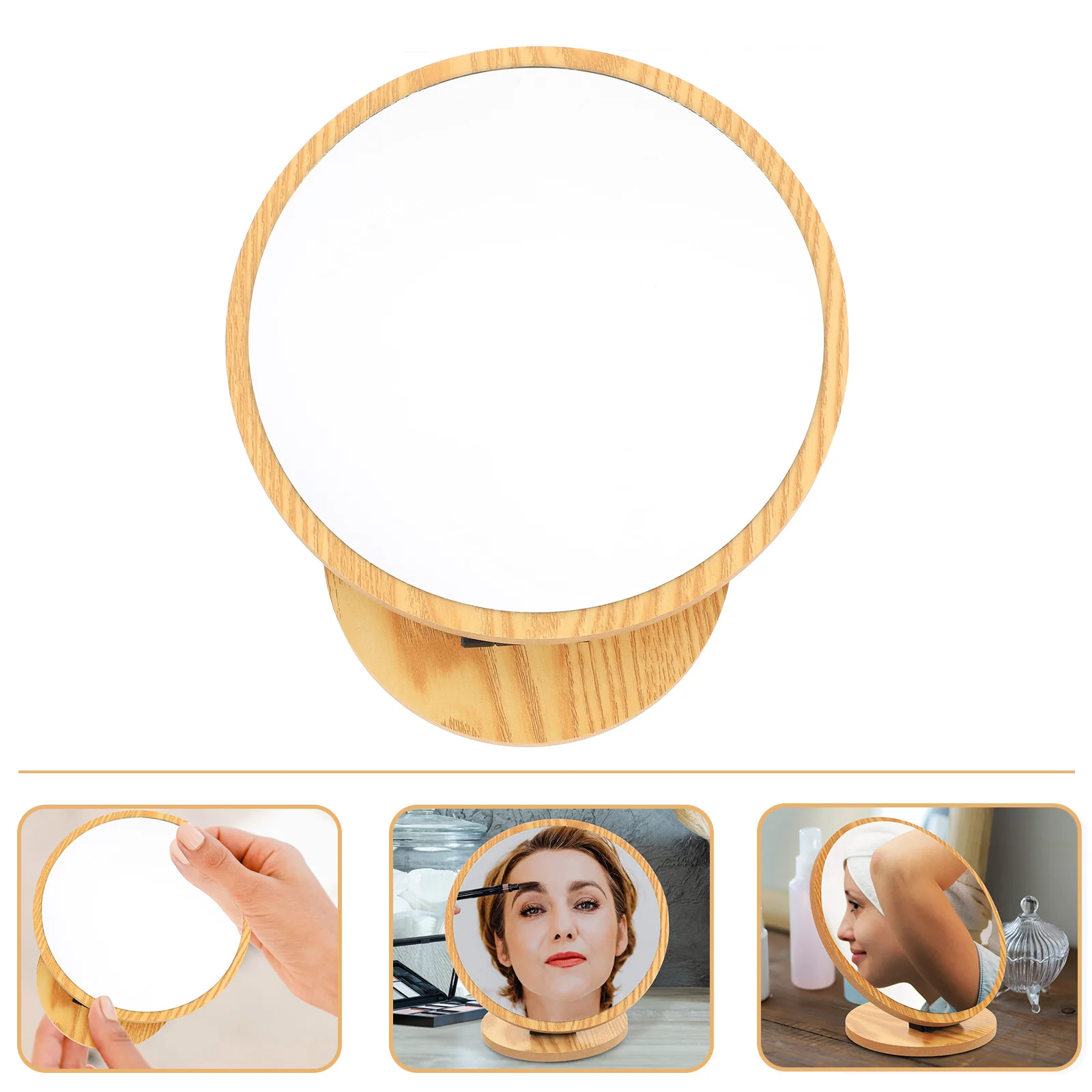 

Desktop Mirror Vanity Makeup Mirror Foldable Mirror Desktop Mirror