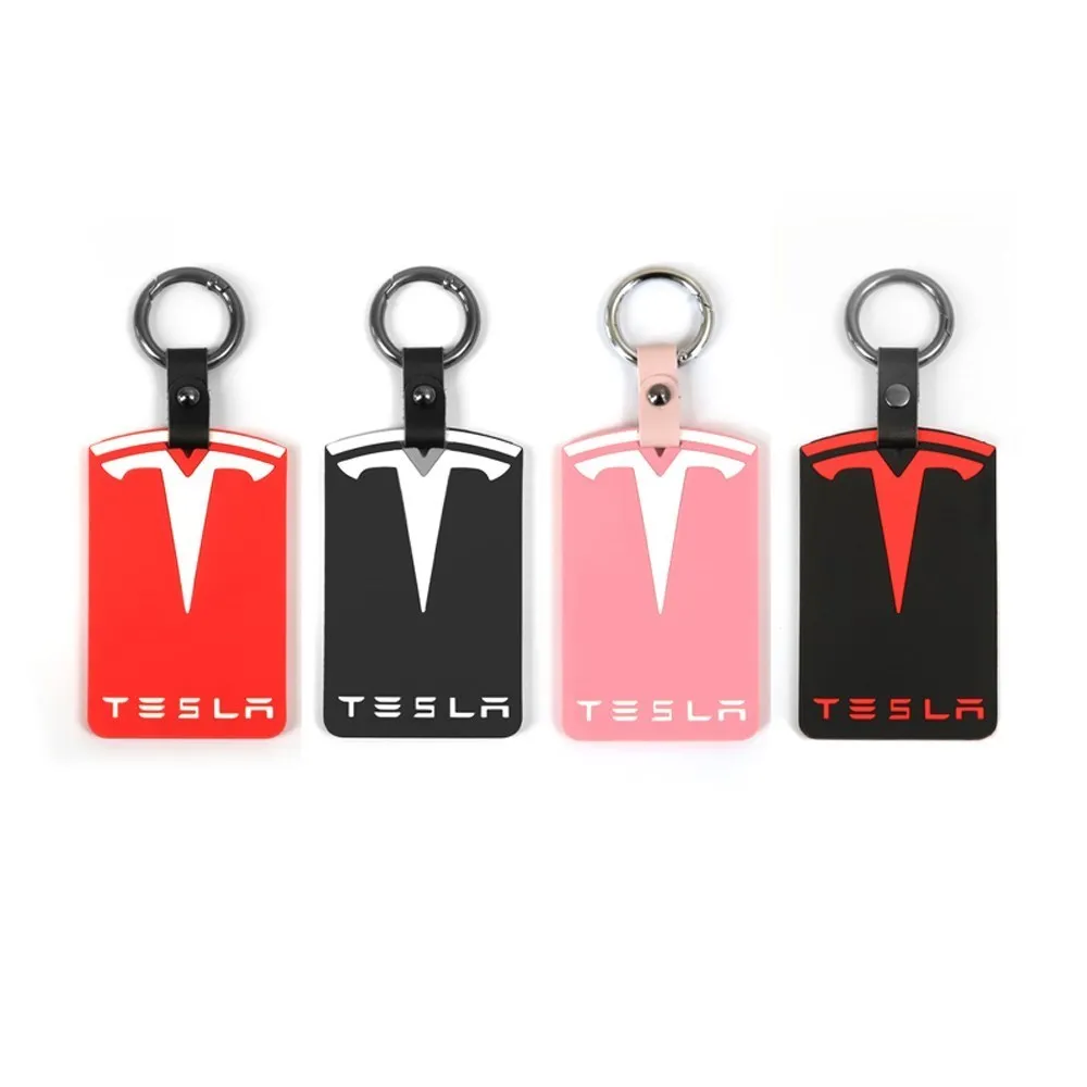 

Hot Sell Car Silicone Key Card Holder Protector Cover Fob Case Bag Tesla Model 3 Y 2022 Auto Decorative Interior Accessories
