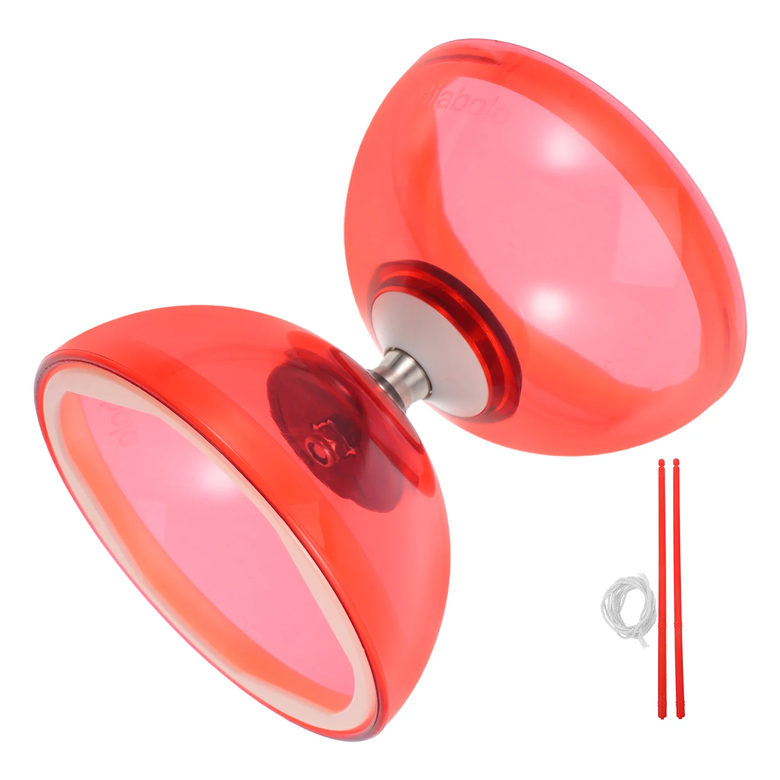 Китайская игрушка Yoyo Skill мягкая резиновая с двойным колесом Diabolo Kid для малышей