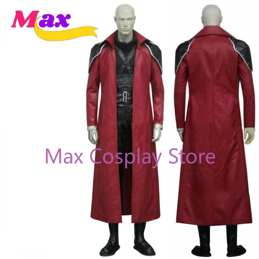 Max аниме FF 7 Genesis Rhapsodos униформа костюм для косплея на Хэллоуин женщин и мужчин