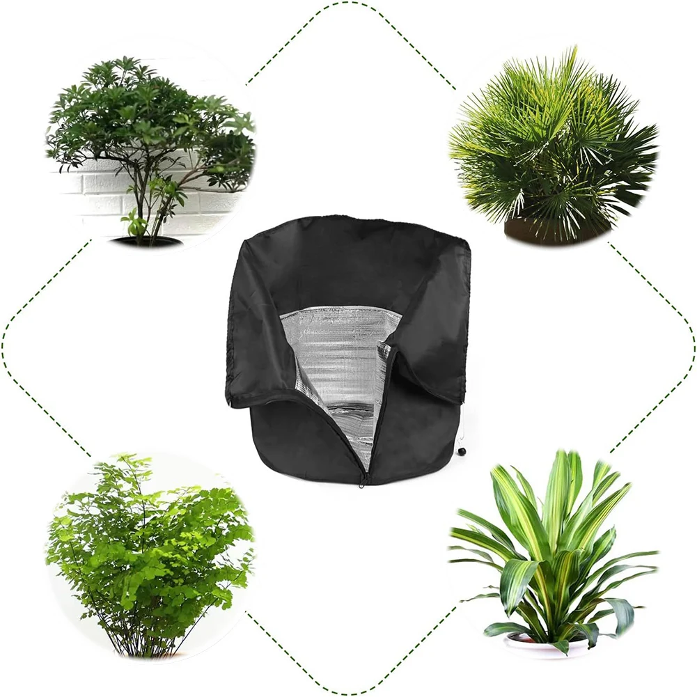 2 упаковки сумок для защиты от мороза термозащита горшков 50 х 45 см зимняя защита