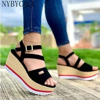 new 2022 women flat sandals summer peep toe new plus size female shoes solid color backstrap comfortable casual womens sandals