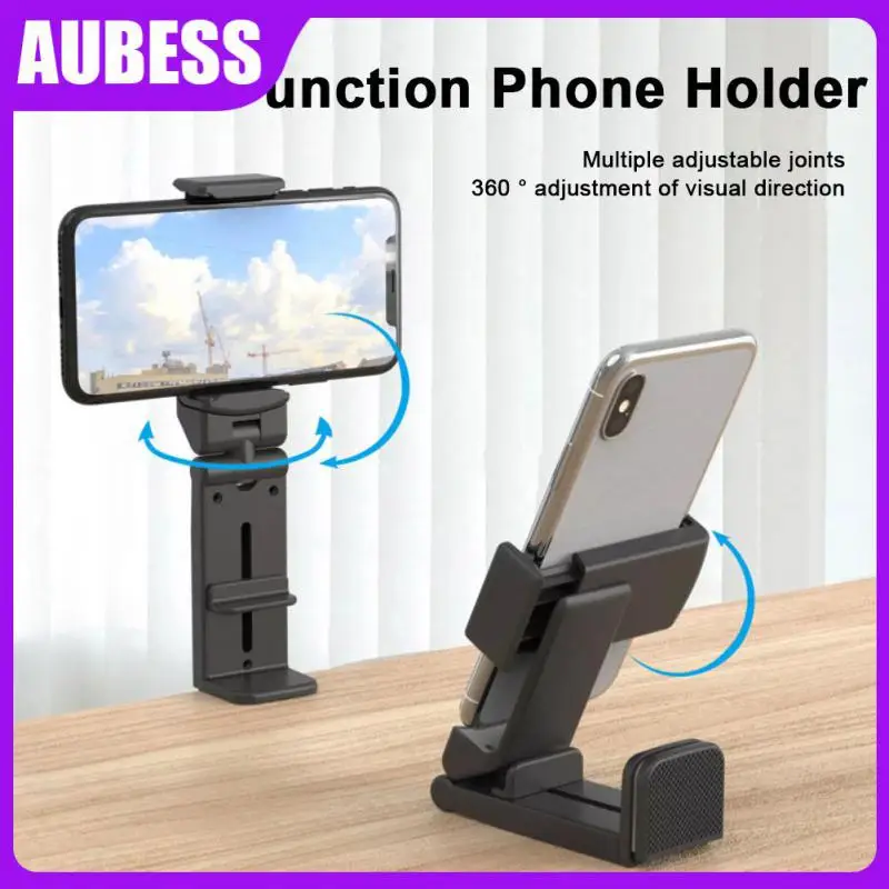 

Portable 360 Degree Rotating Phone Support Creative Mobile Phone Holder Foldable Smartphone Mount Phone Accessories Rotatable