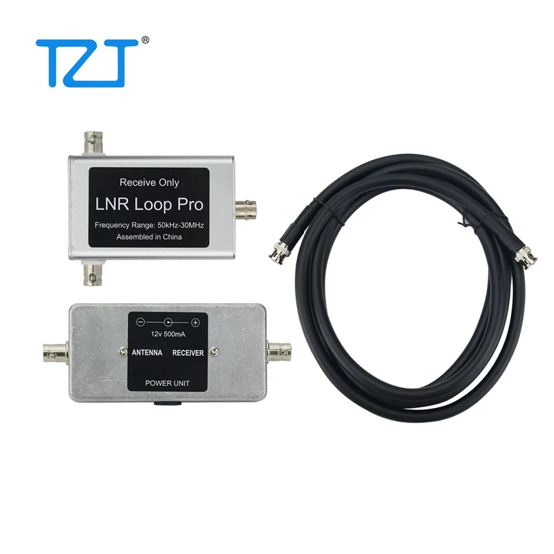  Комплект усилителя антенны TZT 50 кгц-30 МГц LNR Loop Pro с активной петлей, сменный сверхнизкий уровень шума для Wellbrook