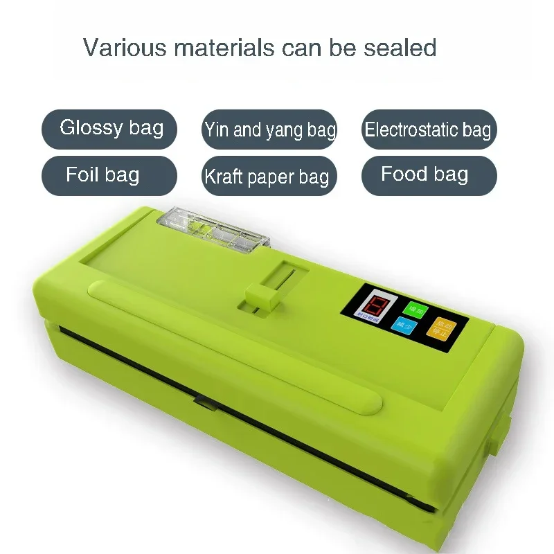 Машина для вакуумной запайки упаковочная машина небольшой бытовой бесшумный