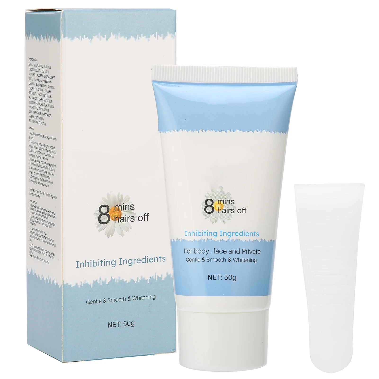 

PANSLY Hair Removal Cream Gentle Depilatory Hair Remover Cream for Armpit Arm Leg 50g