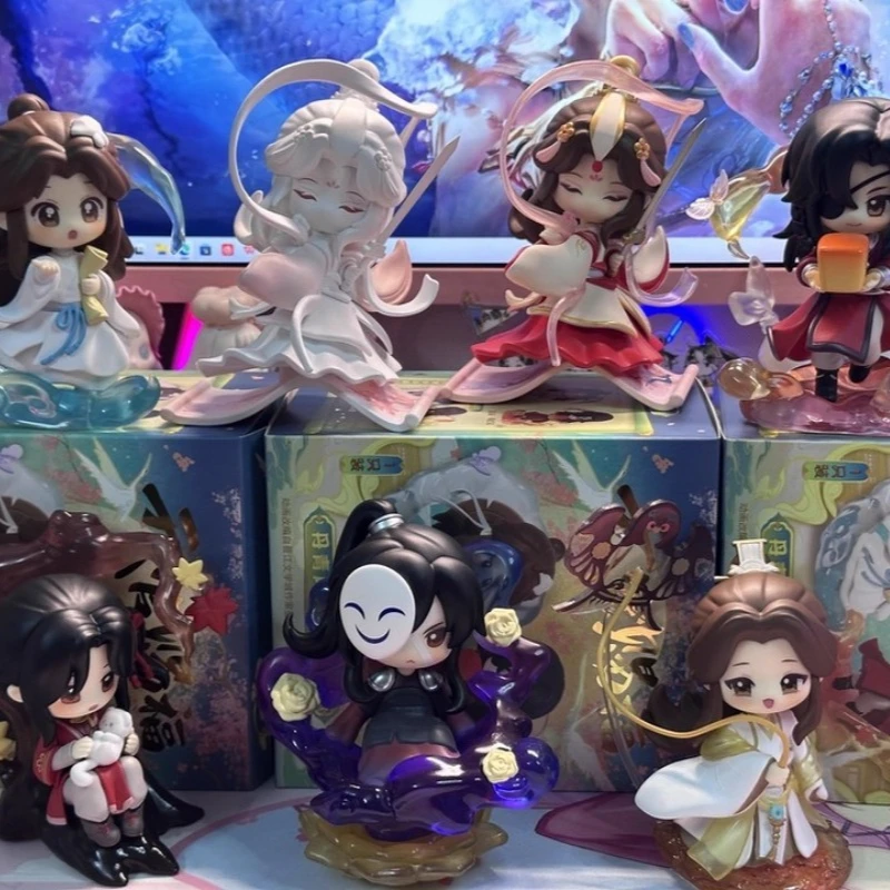 Фото Tianguan Ci Fu Animation Danqing Fenghua Series Слепая коробка Tianguan Ci Fu Mystery Box Модная игра Настольная коллекция Орнамент Игрушка №5