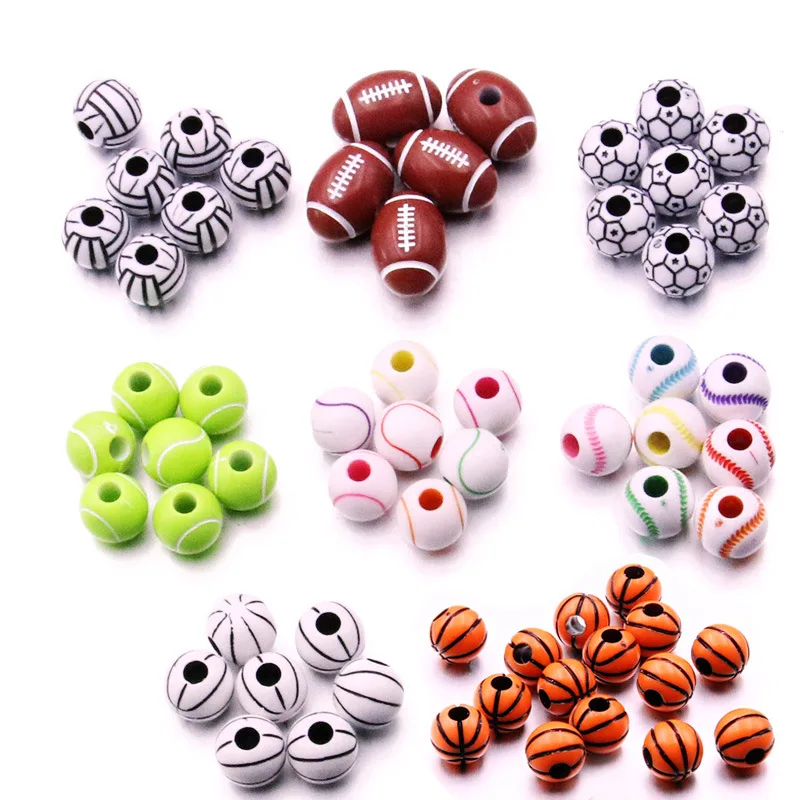 20-100 шт. акриловые бусины для изготовления браслетов ожерелий