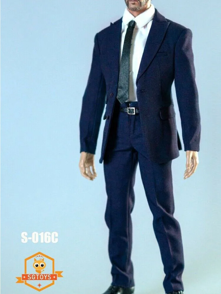 SGTOYS S016 1/6 Male Clothes Suit For 12&quot Inch Narrow Shoulder Body Figure In Stock | Action Figures