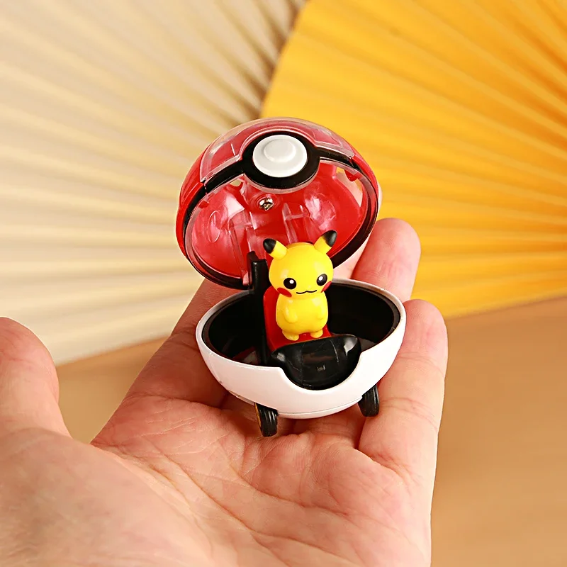 TAKARA TOMY Dream Tomica Pikachu Pokemon Ball модель автомобиля из сплава R10 6 см для детей на день