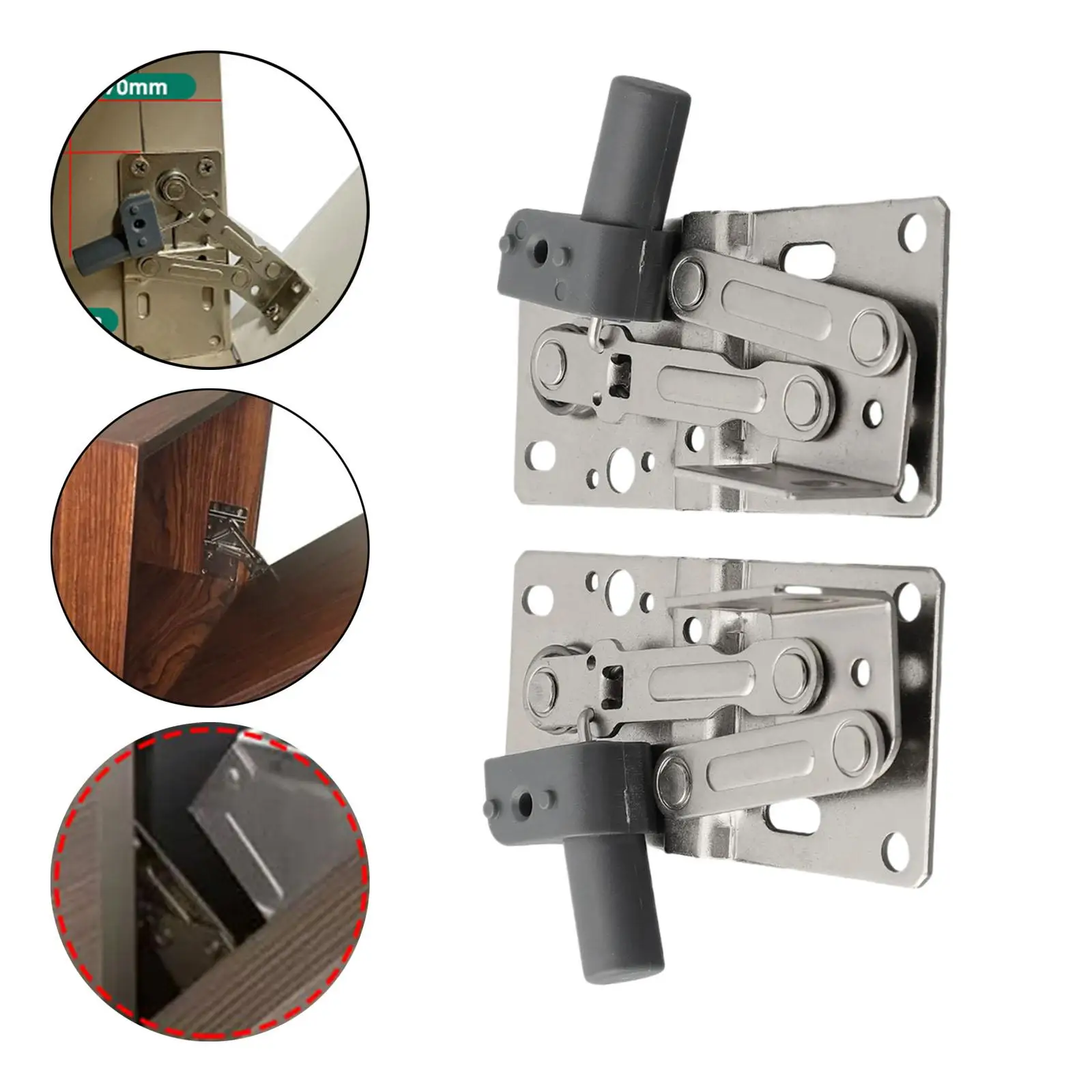 1 пара откидных петель для лотка с мягким закрыванием универсальный аксессуар