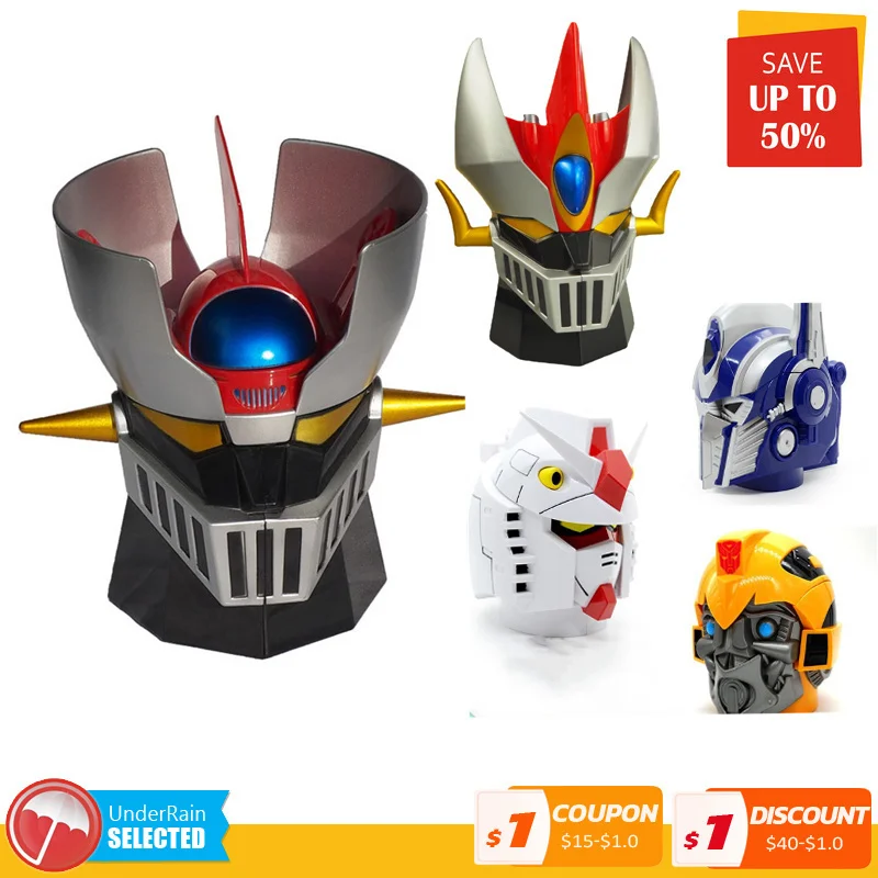 Multi-function 420ml Stainless Steel Mugs Ashtray Anime Robo