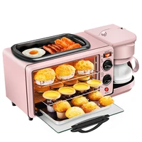 3 in 1 breakfast machine multifunctional household bread maker toaster sandwich electric oven