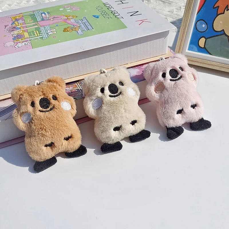 Милая Мультяшная Коала Плюшевая Игрушка Подвеска Модная Сумка Украшение