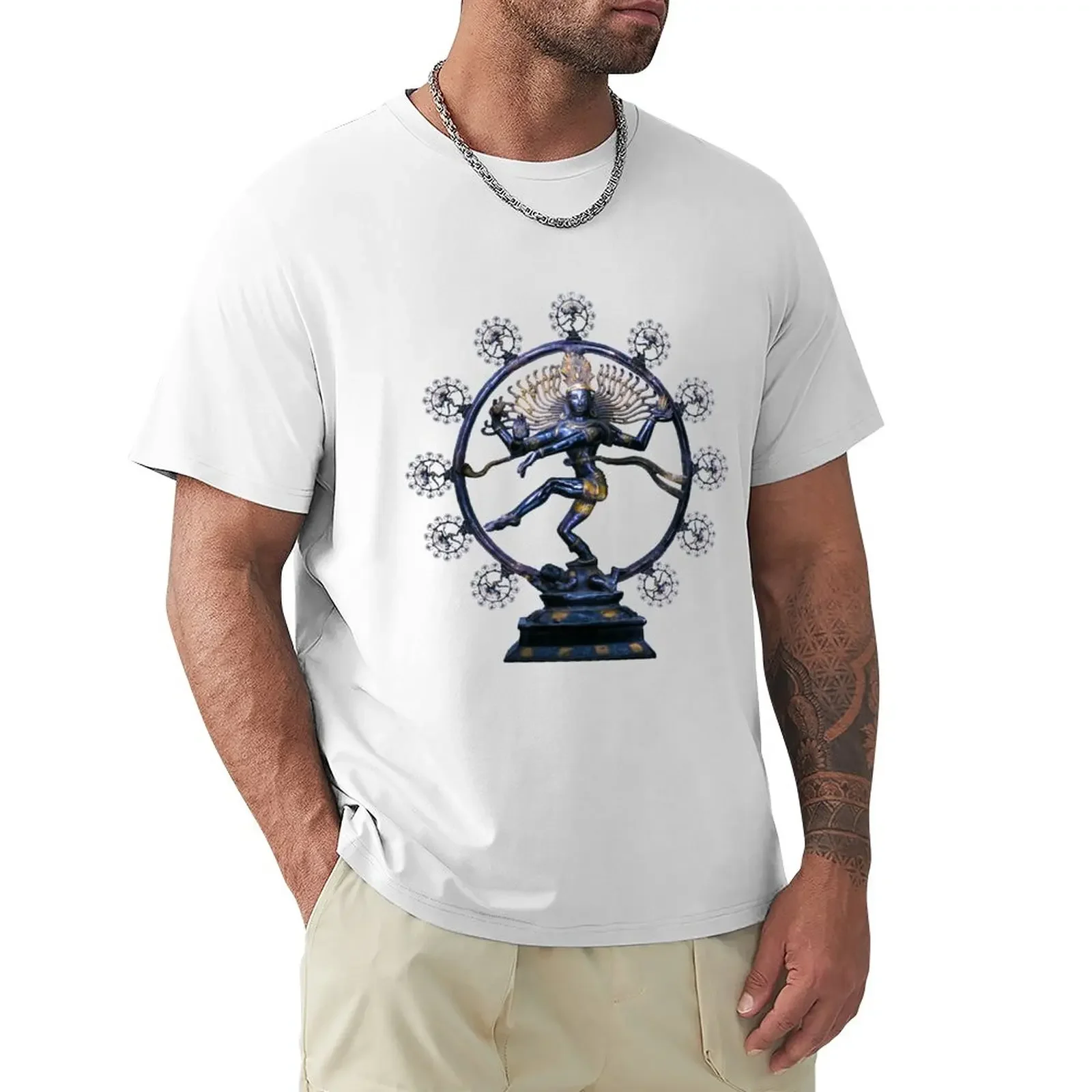 Shiva Nataraj Властелин танцев (фактический Фрактал) летние топы большие размеры милые