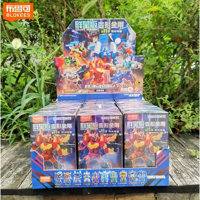 Фото В наличии Blokees Transformers Galaxy Version Vol.11 Слепая коробка Коллекционные подвижные модели Галватрон Скорпонок Сикшот в сборе №1