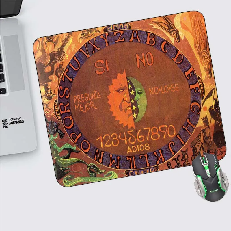 

Ouija доска Аниме Коврик для мыши, геймерский коврик для мыши, игровые аксессуары, кабинет, компьютерные коврики, настольные мыши