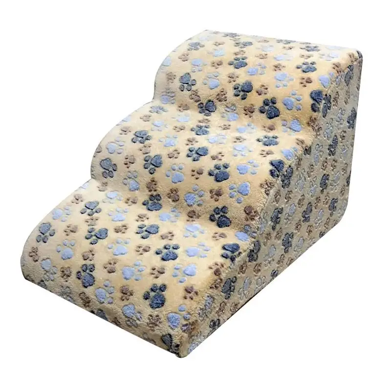 

Dog Stairs Ladder Pet Stairs Step Dog Ramp Sofa Bed Ladder For Dogs Cats Climbing Detachable Bed Ladder Pet Supplies