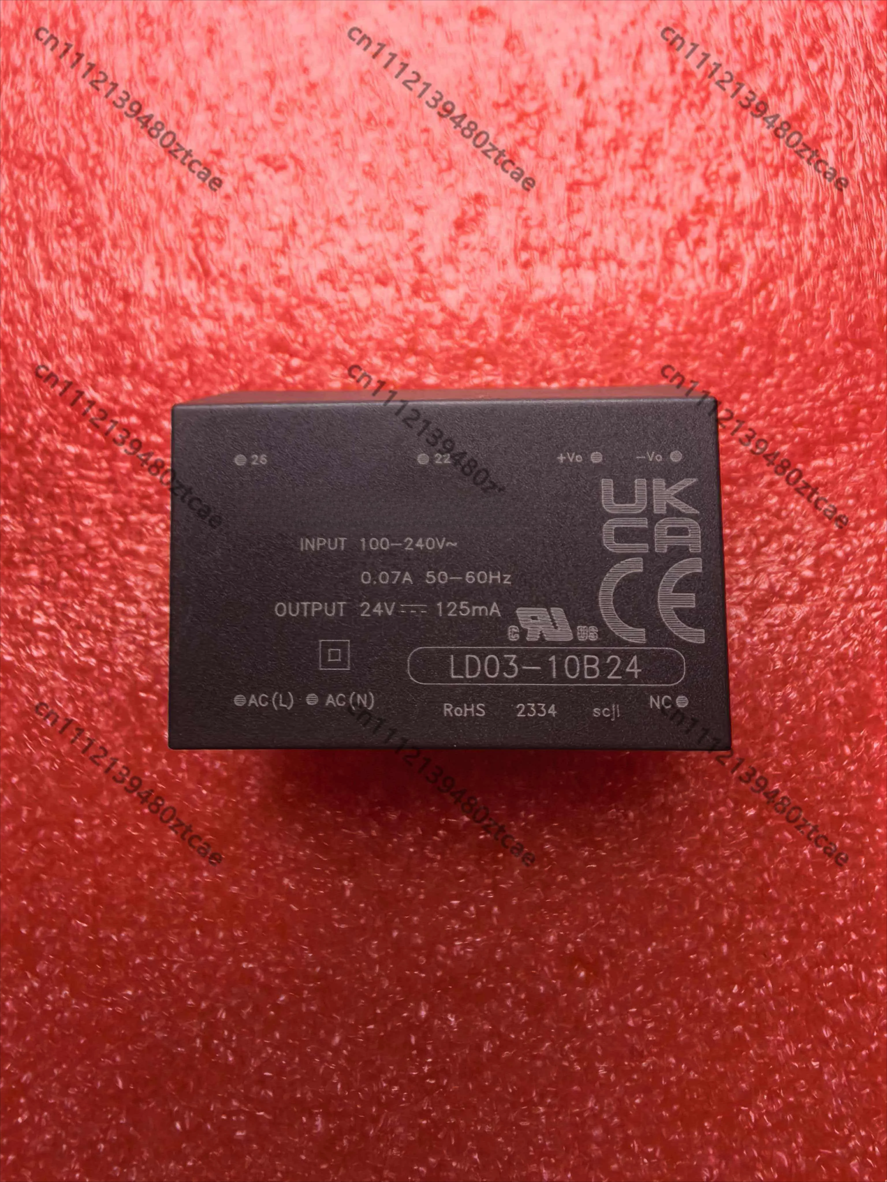 Фото Оригинальный AC-DC модуль питания LD03-10B24, 3 Вт, вход 85-264 В переменного тока, выход 24 В 0,125 А, изолированный преобразователь для монтажа на печатную плату №1