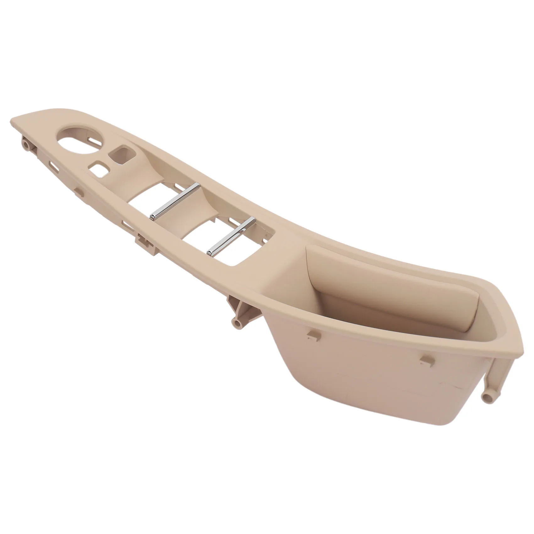 

Левый руль для 5 серии F10 F11 520 525 внутренняя дверная ручка автомобиля внутренняя дверная панель Натяжной отделочный чехол (кремово-белый)