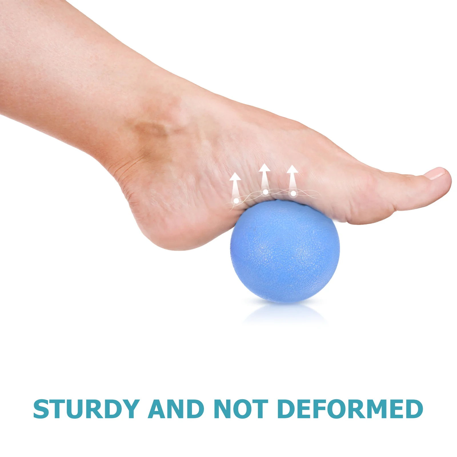 2 шт. массажные портативные шарики для фасции пилатес маленькая арка триггерная