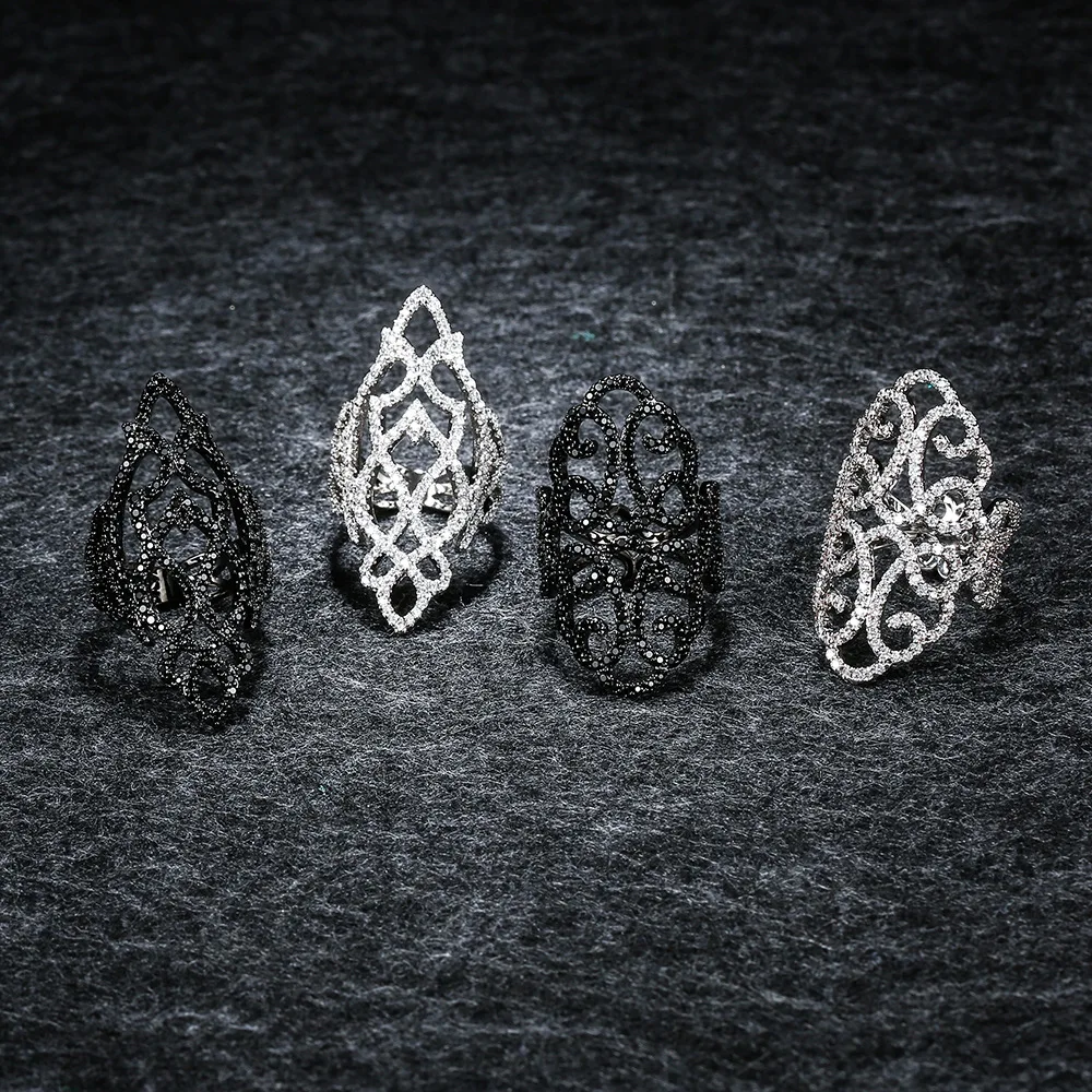

LIDU High Quality 925 Silver Vine Ring Personalized Versatile Elegant Monaco Jewelry Gifts For Friends